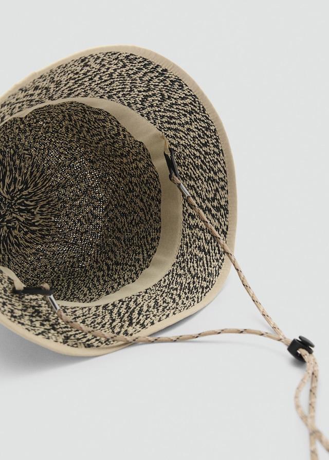 Mango Bucket Hat aus Stroh Rabatte dieses Monats