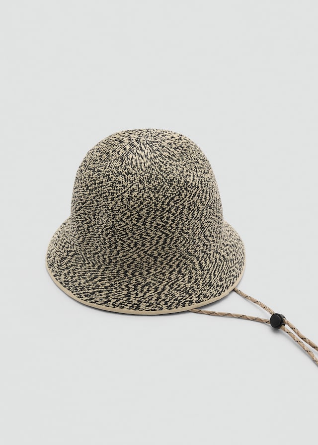 Mango Bucket Hat aus Stroh Rabatte dieses Monats