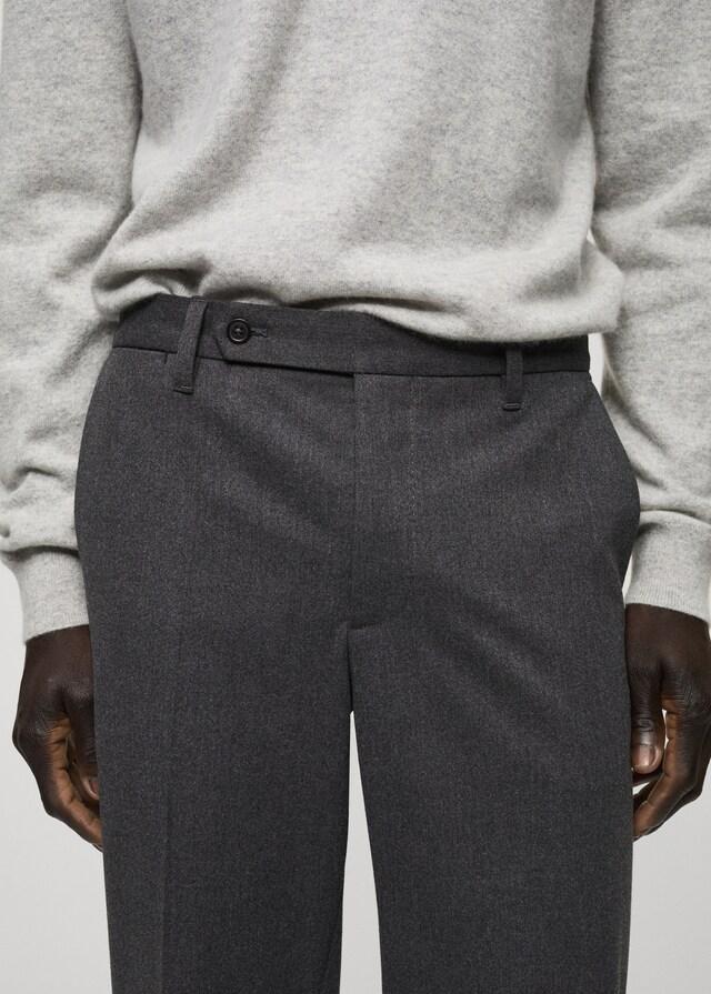 Mango Slim-Fit-Flanellhose Cyber Monday