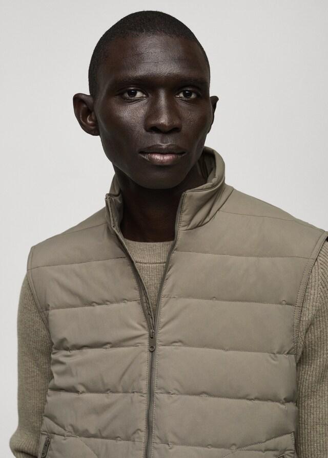 Mango Steppjacke mit Daunen- und Federfüllung Neueste Mode