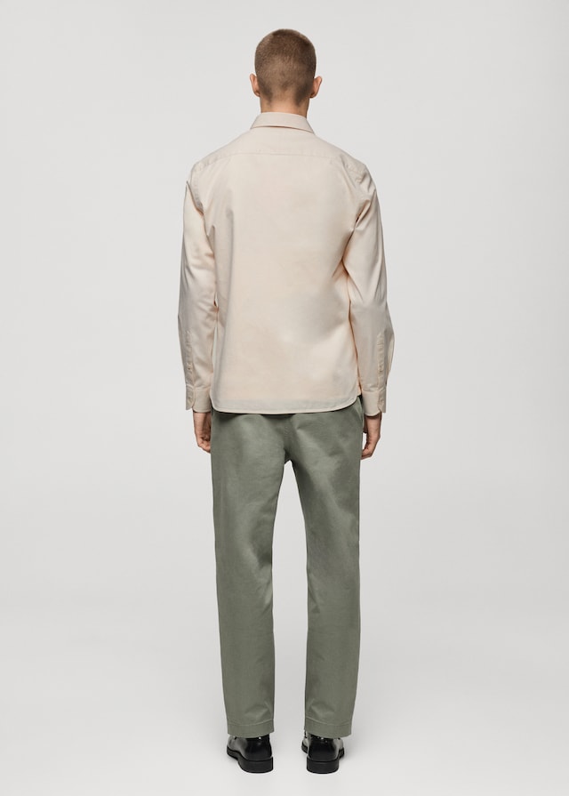 Mango Overshirt aus Baumwoll-Twill mit Taschen Exklusive Angebote