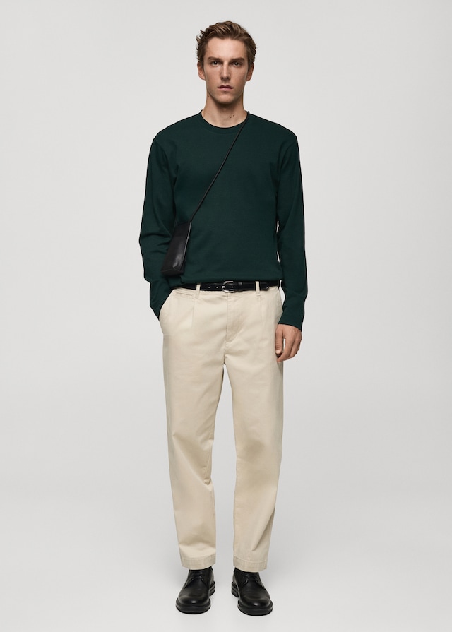 Mango Langarmshirt regular fit Sonderangebote