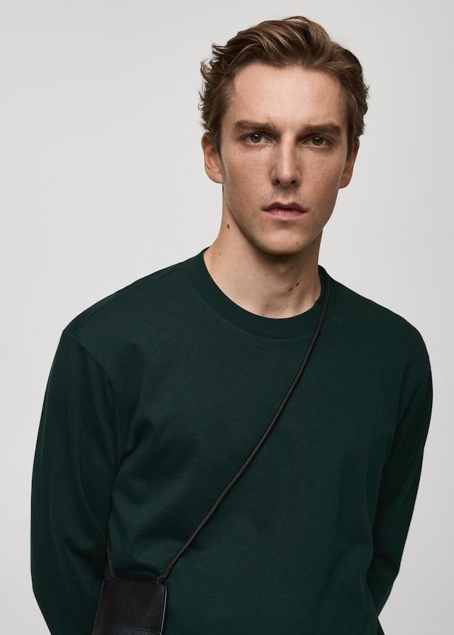 Mango Langarmshirt regular fit Sonderangebote