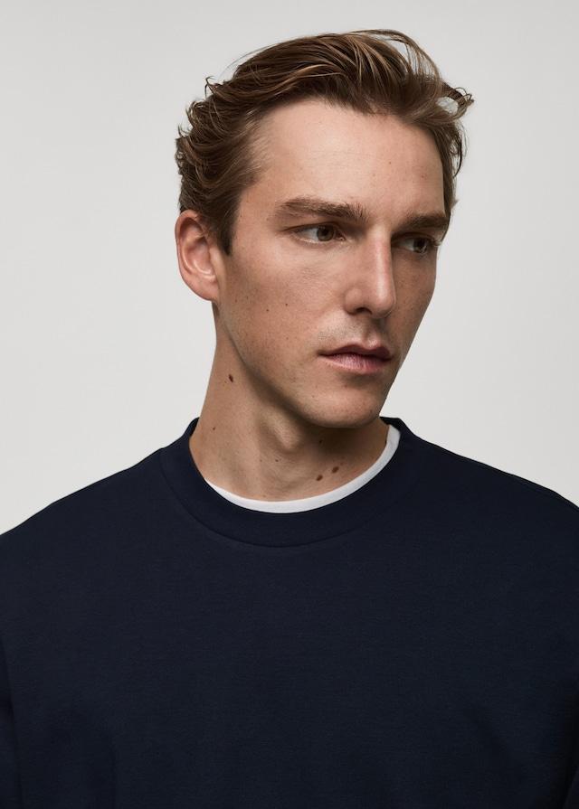 Mango Langarmshirt regular fit Riesige Ersparnisse