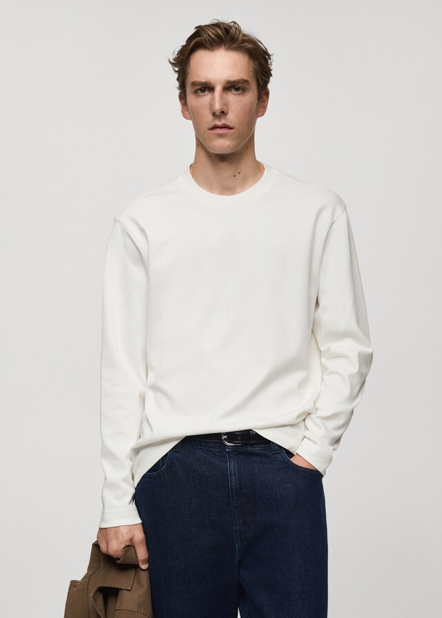 Mango Langarmshirt regular fit