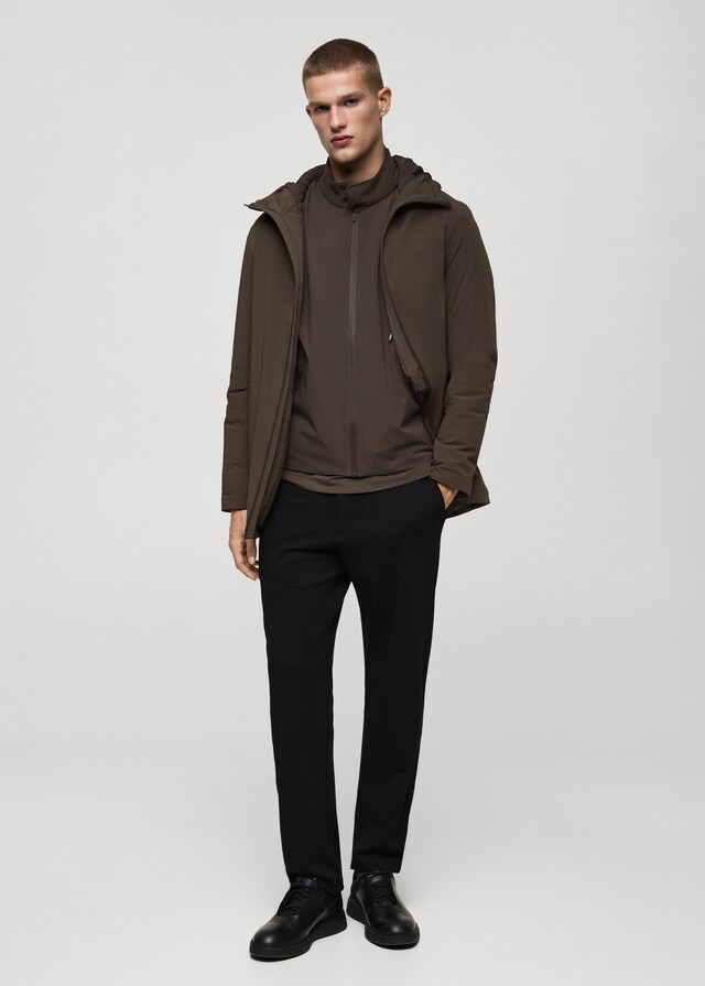 Mango Waterproof Stepp-Parka mit Thermore®-Füllung Neueste Stile