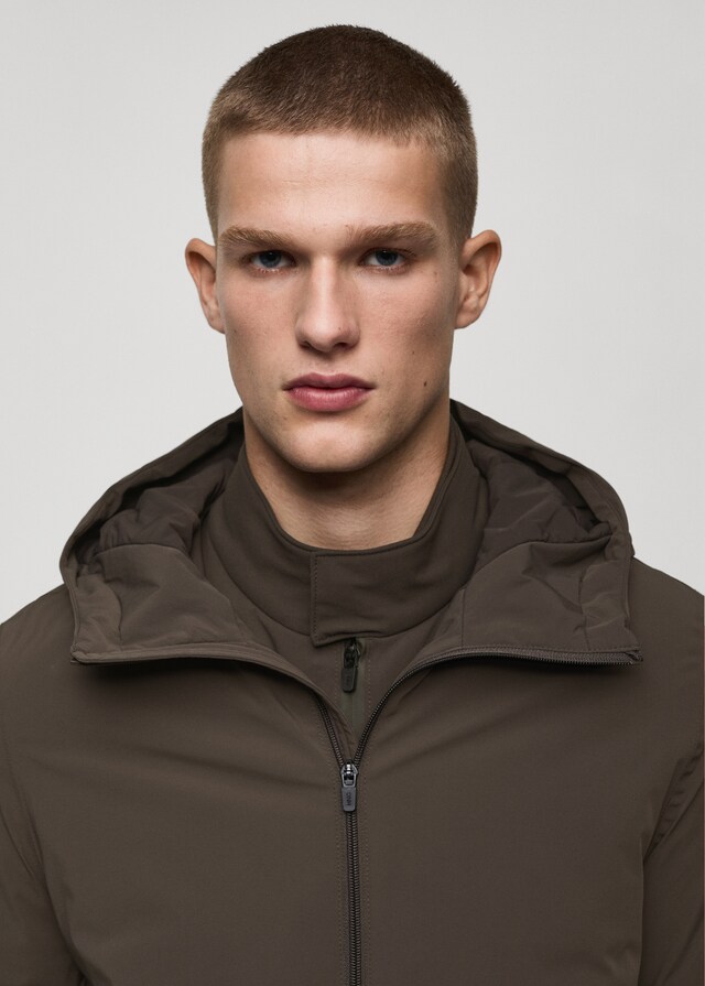 Mango Waterproof Stepp-Parka mit Thermore®-Füllung Neueste Stile