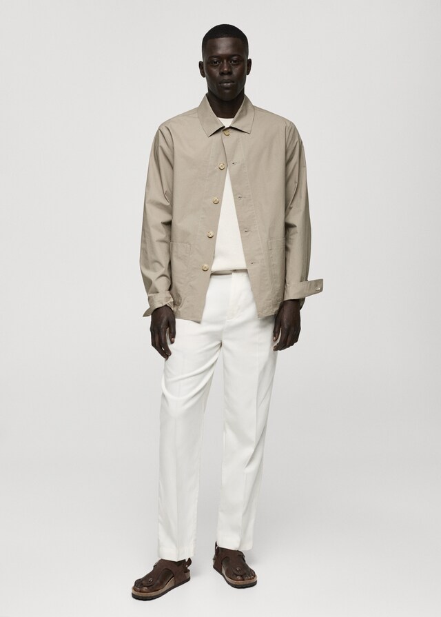 Mango Overshirt aus 100 % Baumwoll-Popeline Bis zu 60% Rabatt