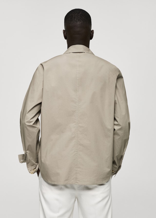Mango Overshirt aus 100 % Baumwoll-Popeline Bis zu 60% Rabatt
