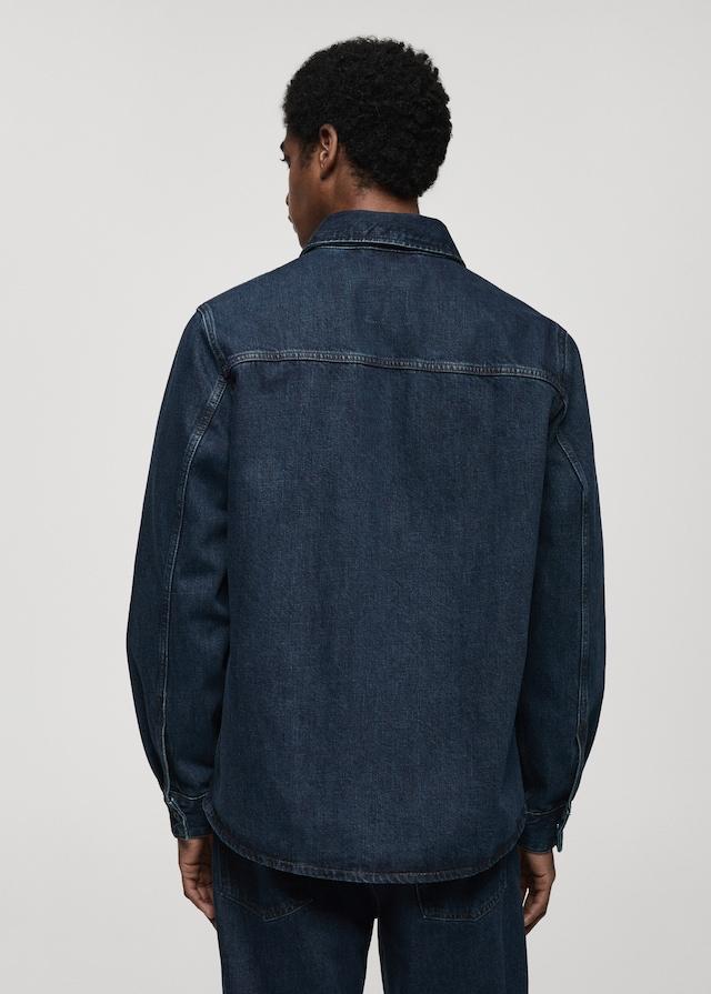 Mango Regular-Fit-Overshirt aus Jeans Bis zu 65% Rabatt