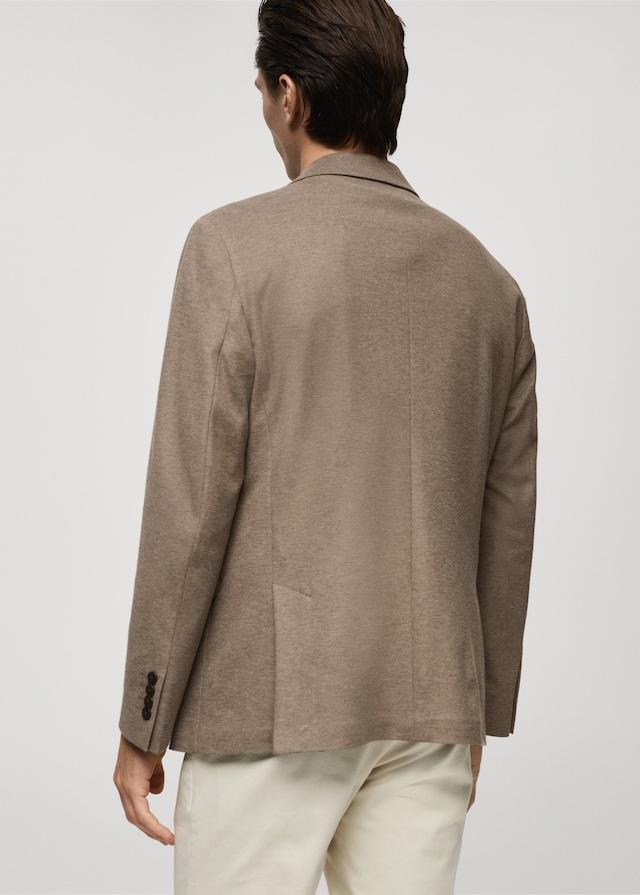 Mango Slim Fit-Blazer aus Baumwolle Fabrikladen