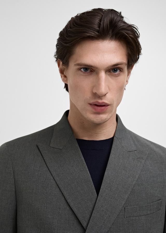 Mango Zweireihiges Slim-Fit-Sakko Mónaco Black Friday Preise