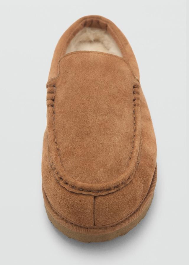 Mango Wildleder-Clogs mit Plüsch-Innenfutter Online