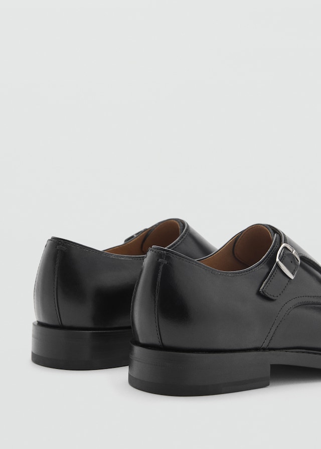 Mango Lederschuh mit Doppelschnalle Hotsell