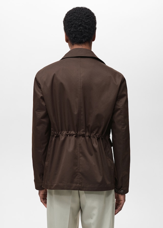 Mango Wasserabweisende Baumwolljacke Black Friday