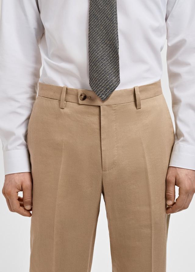 Mango Slim-Fit-Anzughose Amalfi aus 100 % Leinen Muttertagsangebot