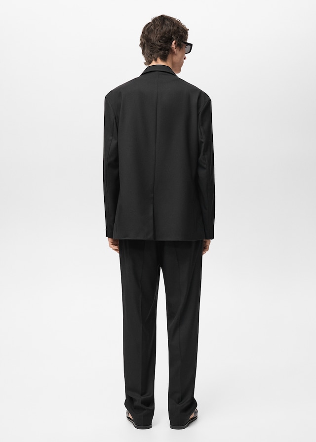 Mango Relaxed Fit-Anzugjacke Lagerräumung