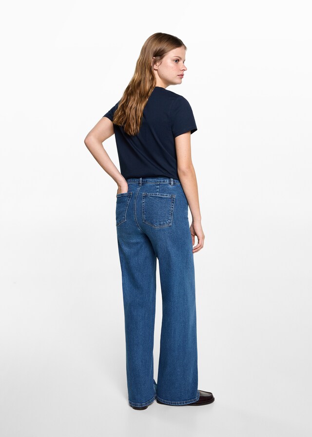 Mango Wide Leg-Jeans Exklusive Angebote