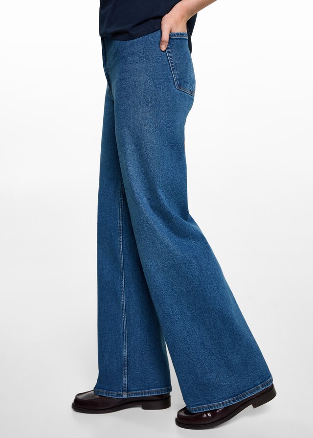 Mango Wide Leg-Jeans Exklusive Angebote