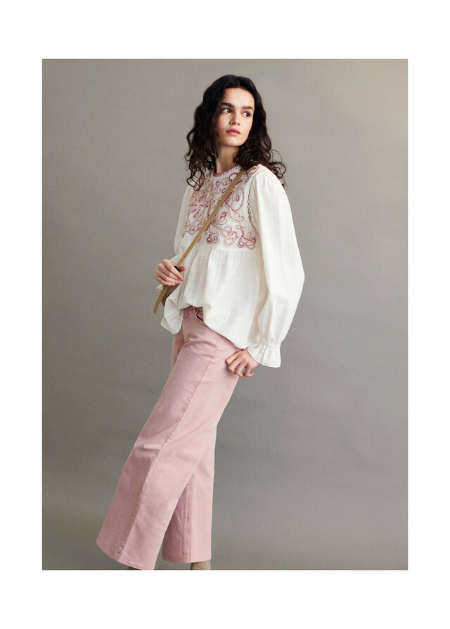 Mango Culotte-Jeans Große Rabatte