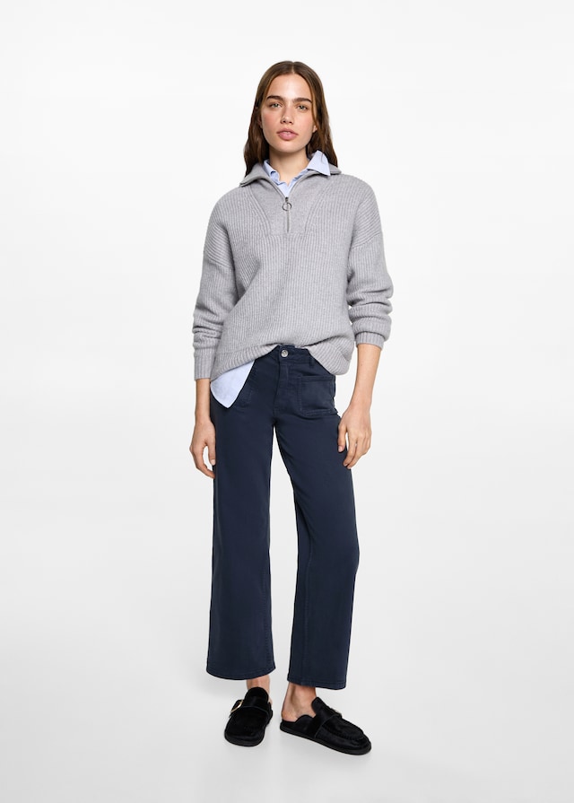 Mango Culotte-Jeans mit Taschen Neuheiten