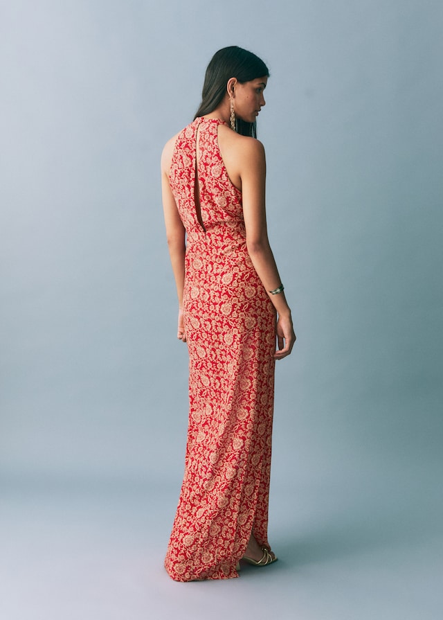 Mango Kleid mit Halfterkragen Räumungsverkauf