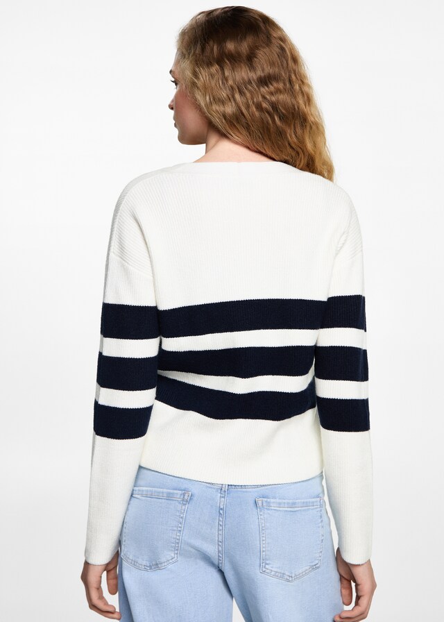 Mango Strickcardigan mit Streifenmuster Nur für heute