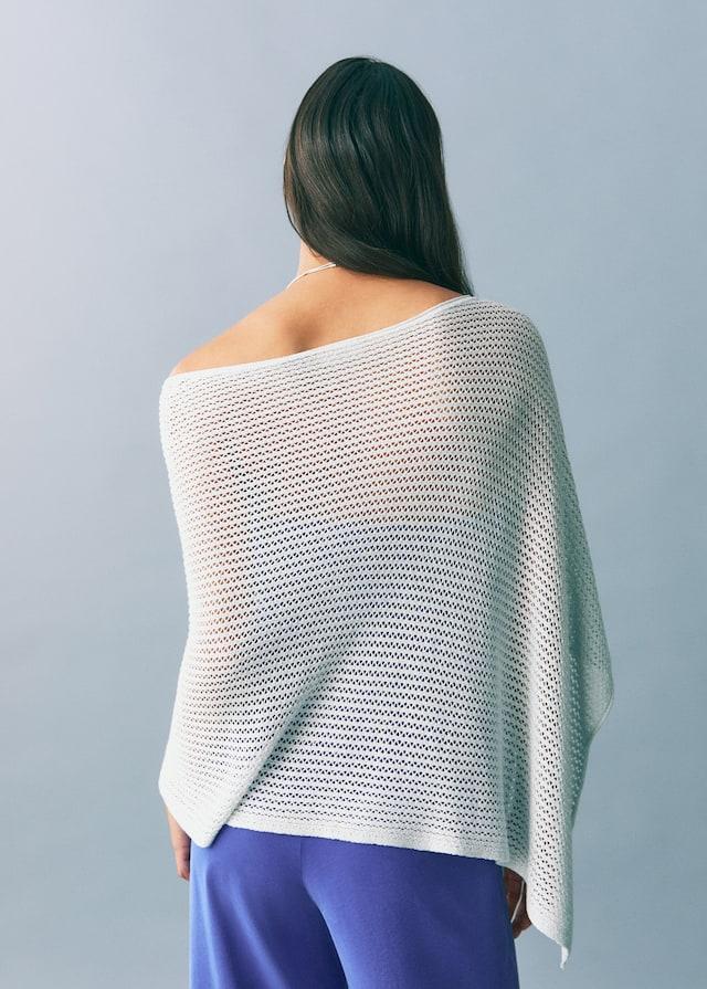 Mango Strick-Cape Sonderangebot der Fabrik
