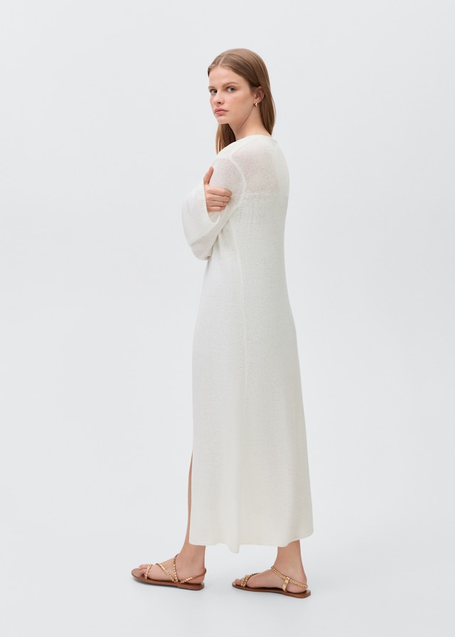 Mango Lange Strickjacke Discount Store für neue Produkte