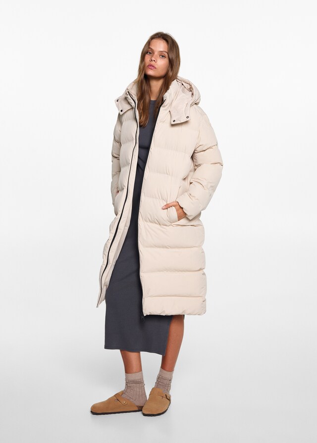 Mango Langer Steppanorak Limitierter Zeitrabatt