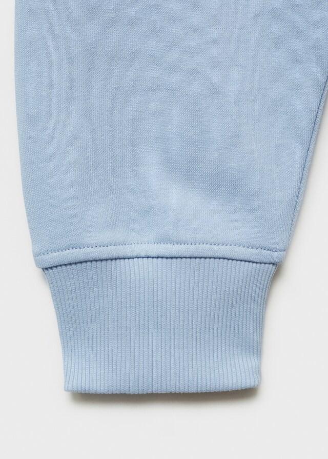 Mango Baumwoll-Sweatshirt mit aufgedrucktem Schriftzug Begrenztes Angebot