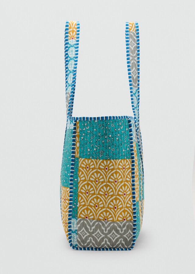 Mango Patchwork-Stepptasche Letzte 2 Tage