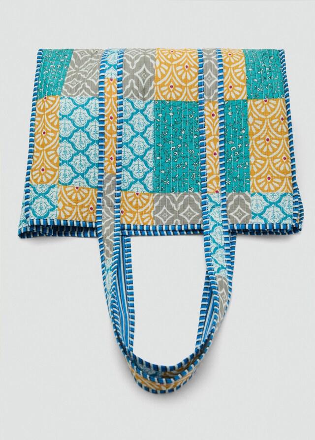 Mango Patchwork-Stepptasche Letzte 2 Tage