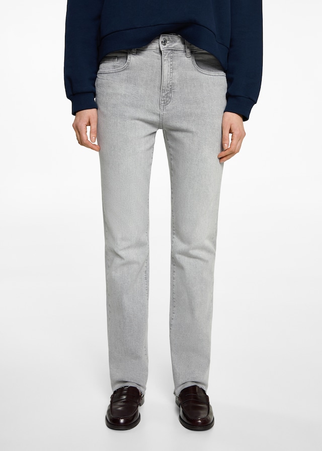 Mango Straight Jeans Online Shopping