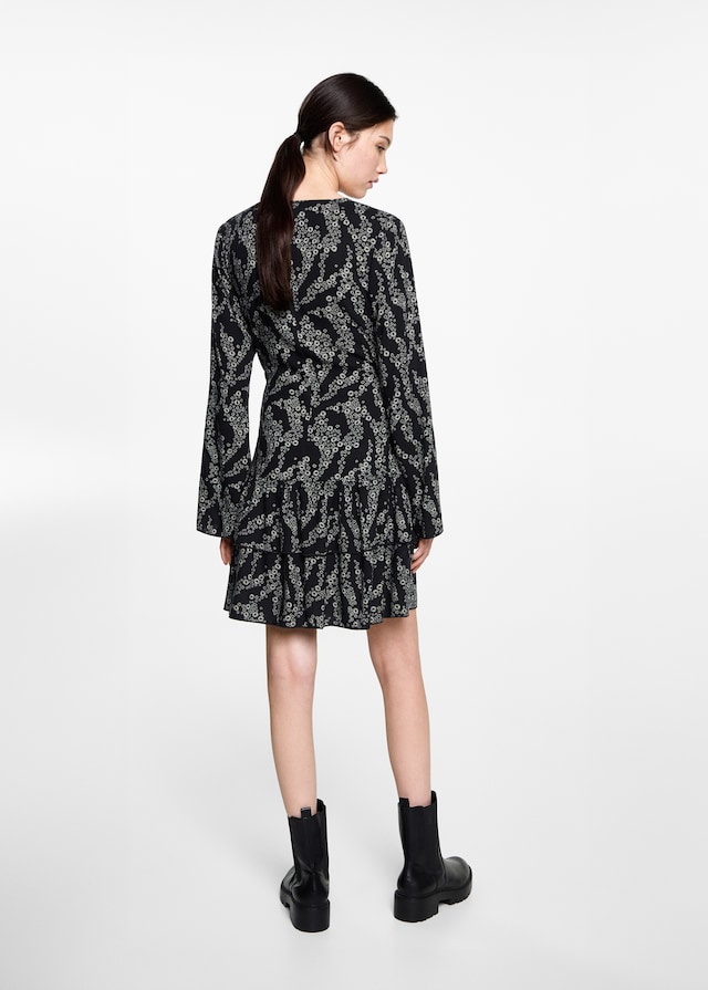 Mango Kleid mit Blumendruck Cyber Monday