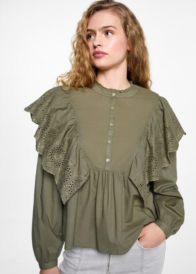 Mango Rüschenbluse Kauf eins, bekomm eins gratis