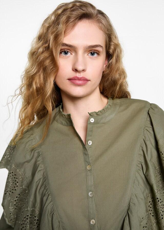 Mango Rüschenbluse Kauf eins, bekomm eins gratis