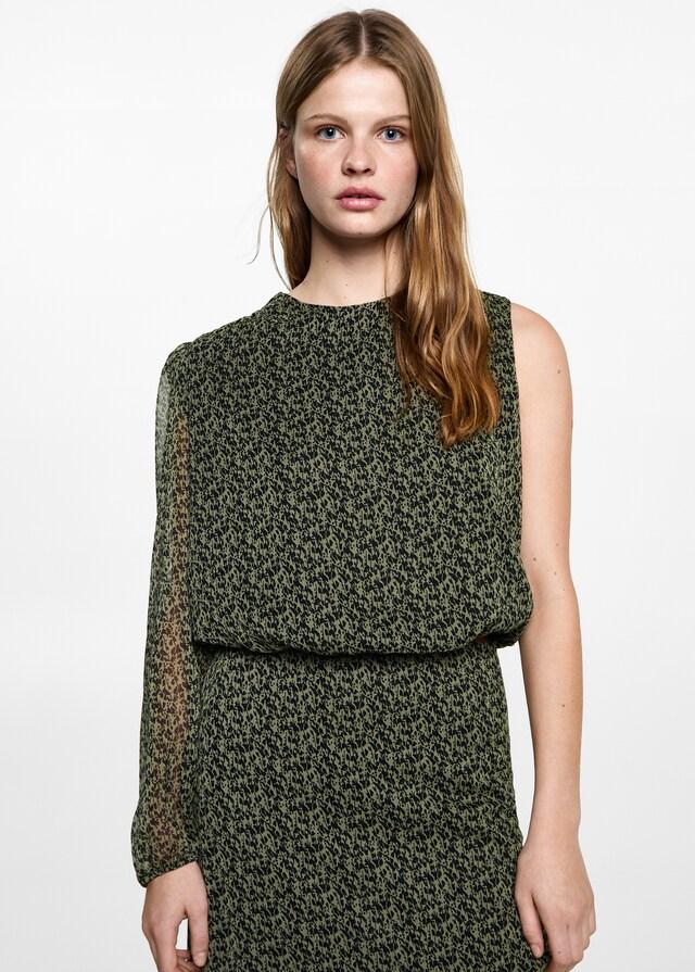 Mango Langer bedruckter Rock Super Sparpreis
