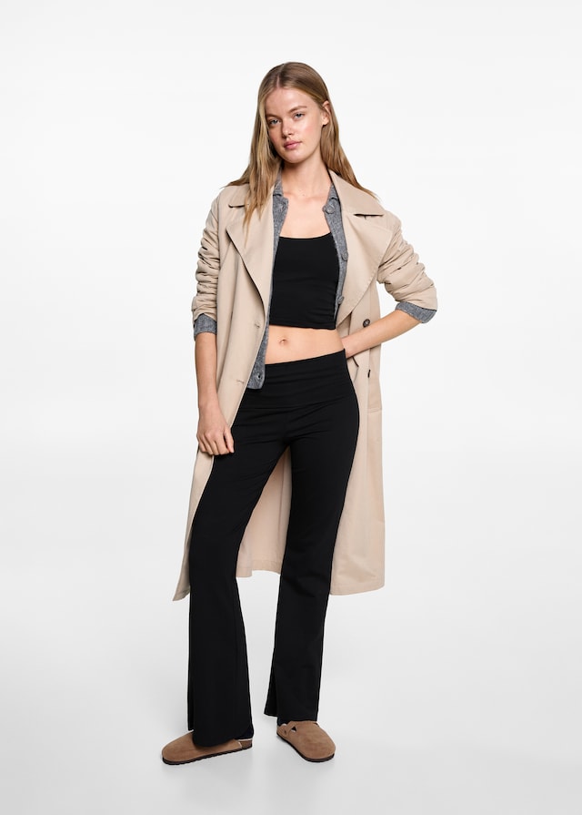 Mango Flared Leggings Letzter Tag