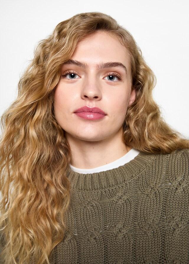 Mango Pullover mit Zopfmuster Bis zu 60% Rabatt