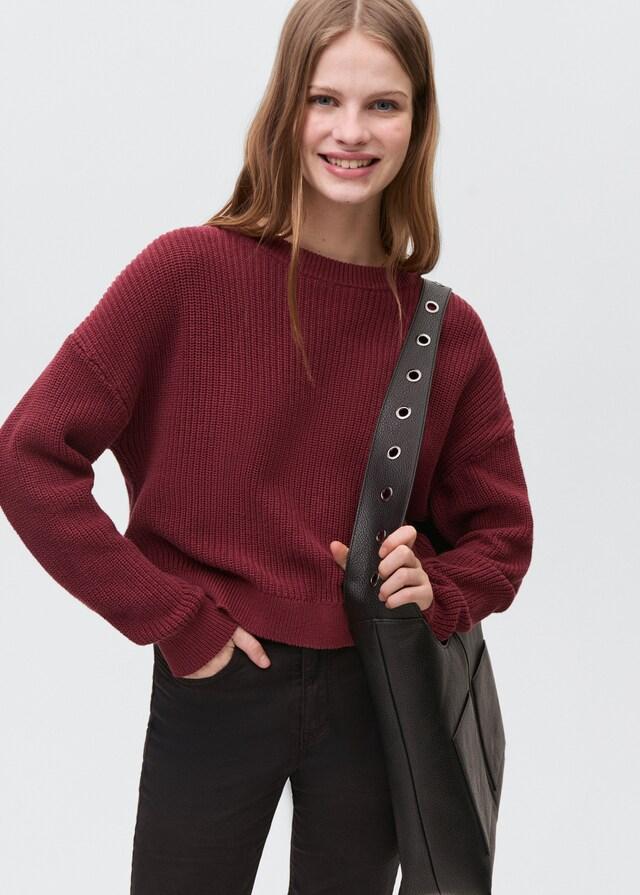 Mango Strickpullover mit Schlitzen Vierteljährliche Förderung