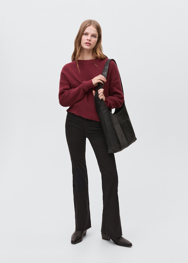 Mango Strickpullover mit Schlitzen Vierteljährliche Förderung