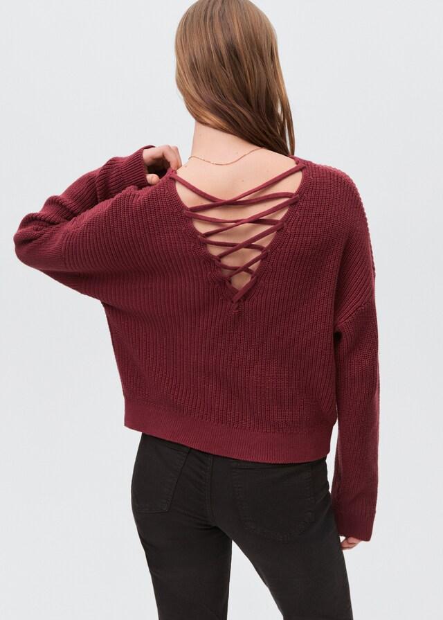 Mango Strickpullover mit Schlitzen Vierteljährliche Förderung