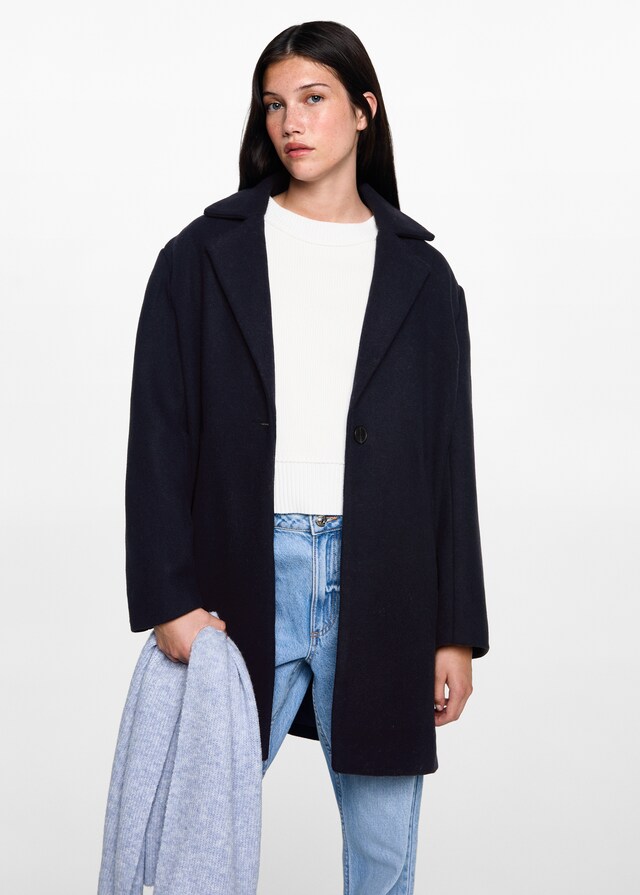 Mango Tuchmantel mit Taschen Nur noch ein Tag übrig