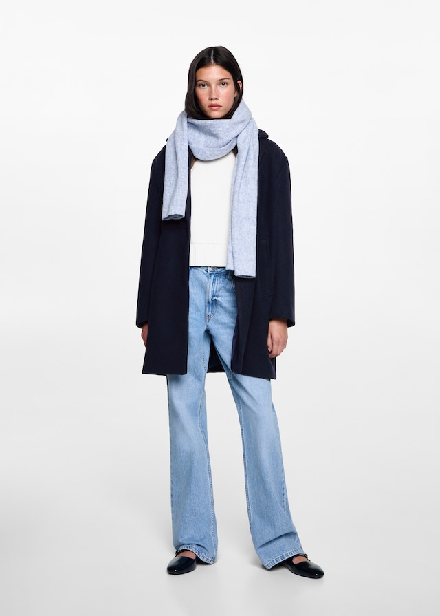 Mango Tuchmantel mit Taschen Nur noch ein Tag übrig