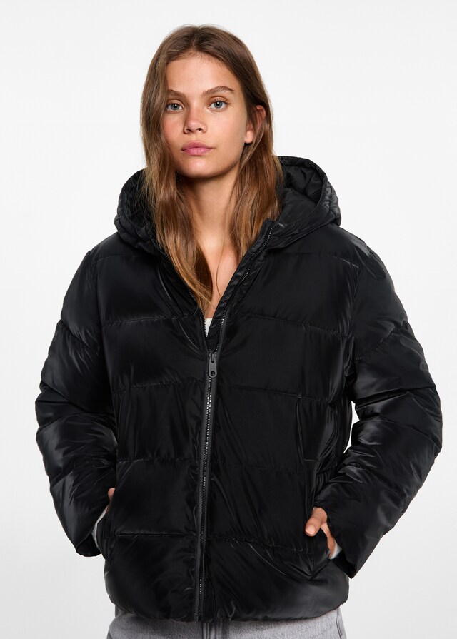 Mango Stepp-Anorak mit Kapuze Riesige Rabatte