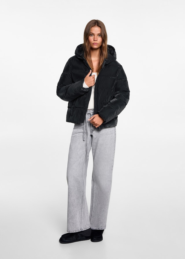 Mango Stepp-Anorak mit Kapuze Riesige Rabatte