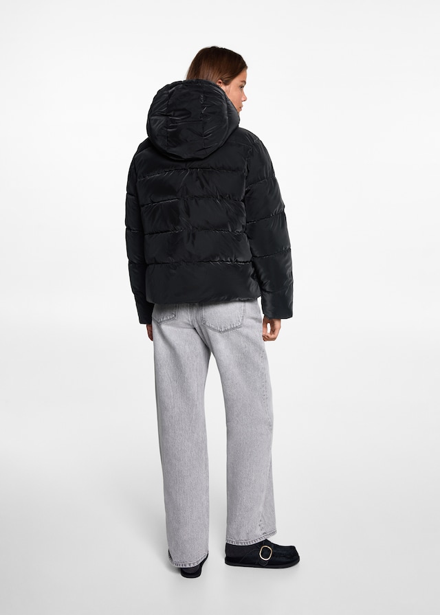Mango Stepp-Anorak mit Kapuze Riesige Rabatte