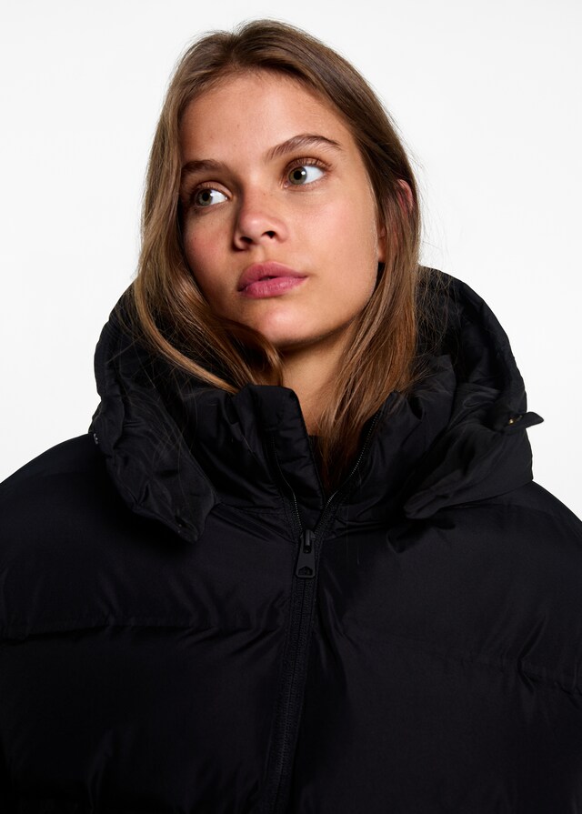 Mango Langer Steppanorak Clearance-Verkauf