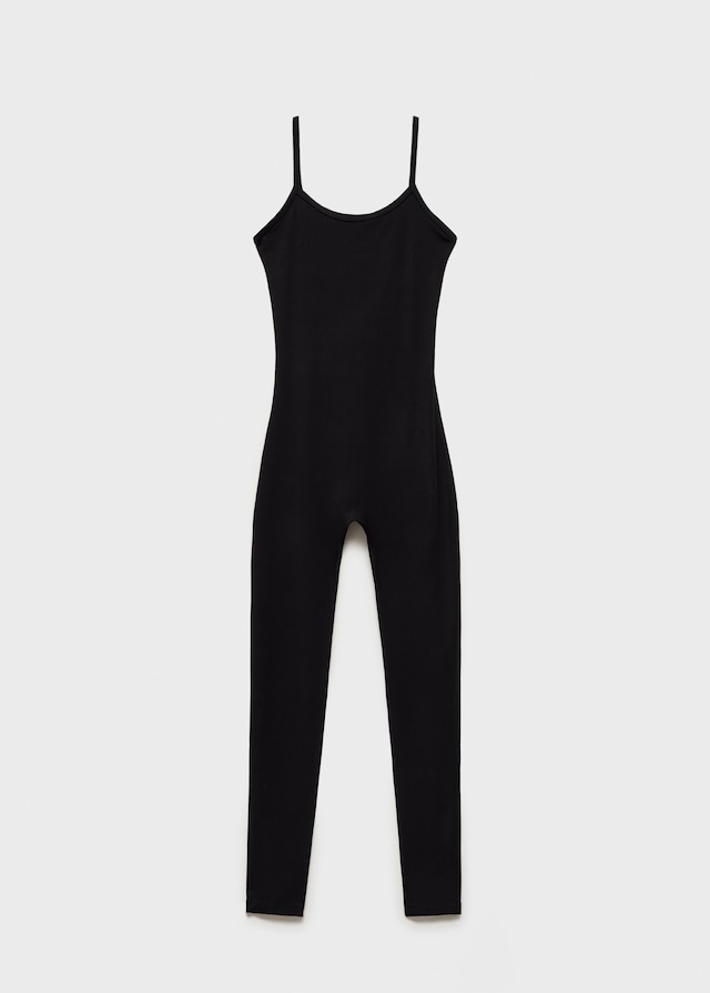 Mango Eng anliegender Sport-Jumpsuit Kostenloser Versand international